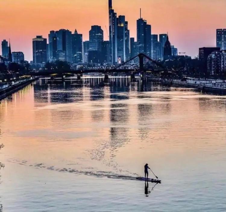 Appartamento Arthouse Francoforte sul Meno Esterno foto